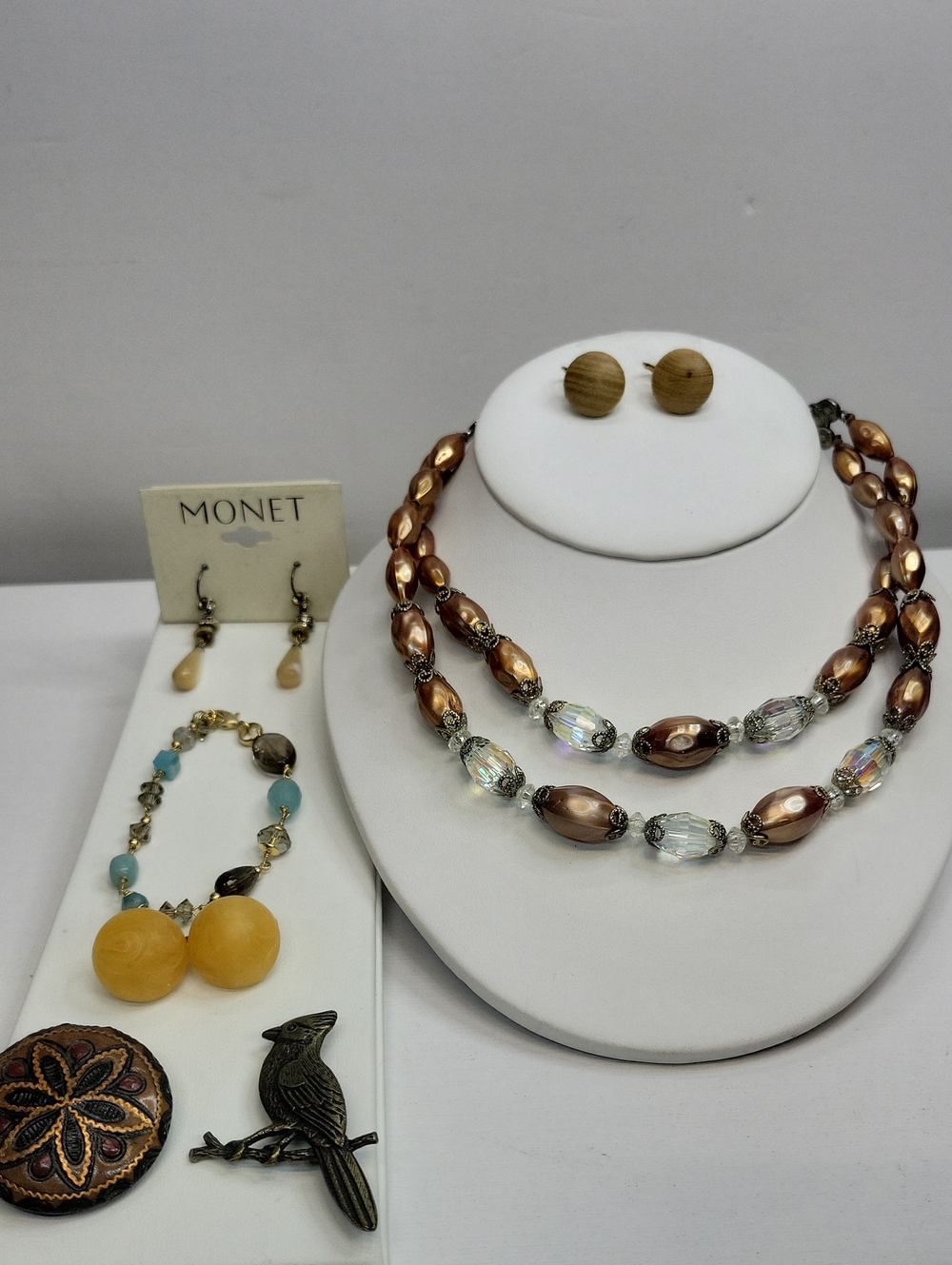 Vintage Bundle With Monet Earrings